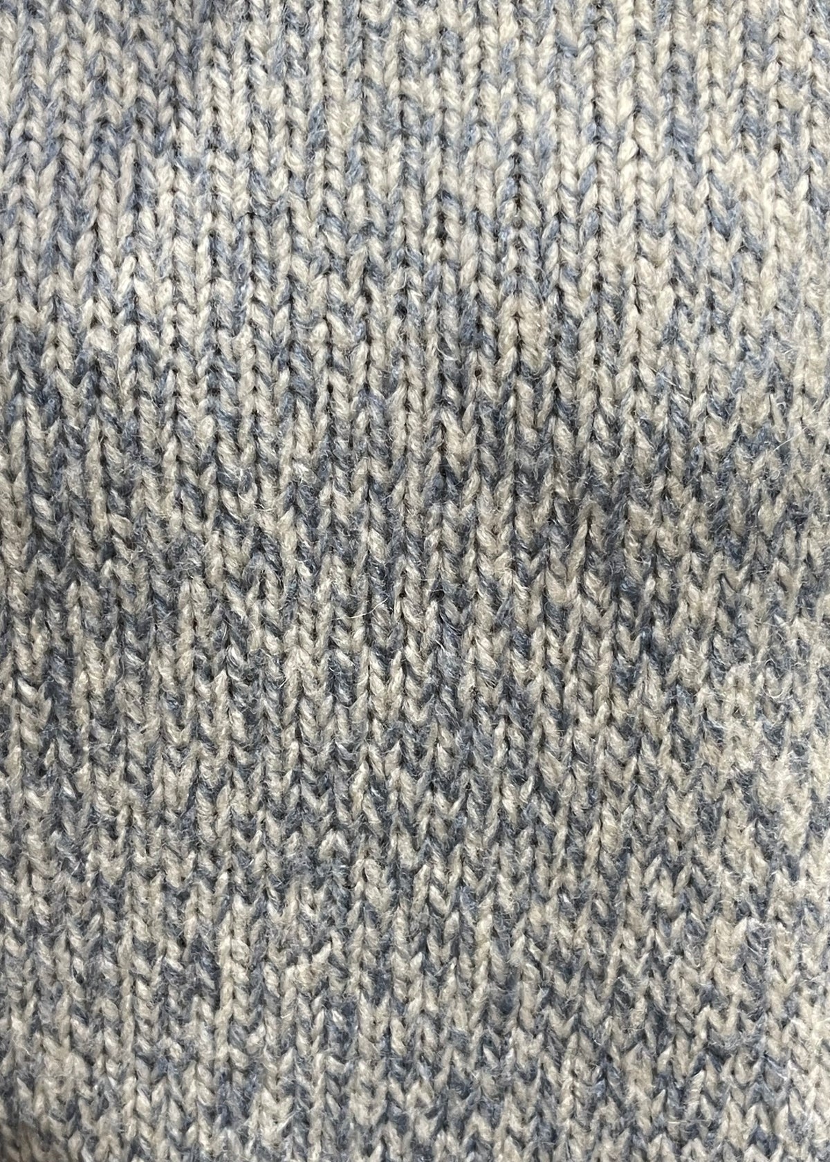 Strickpullover &#39;Blau-Creme&#39;