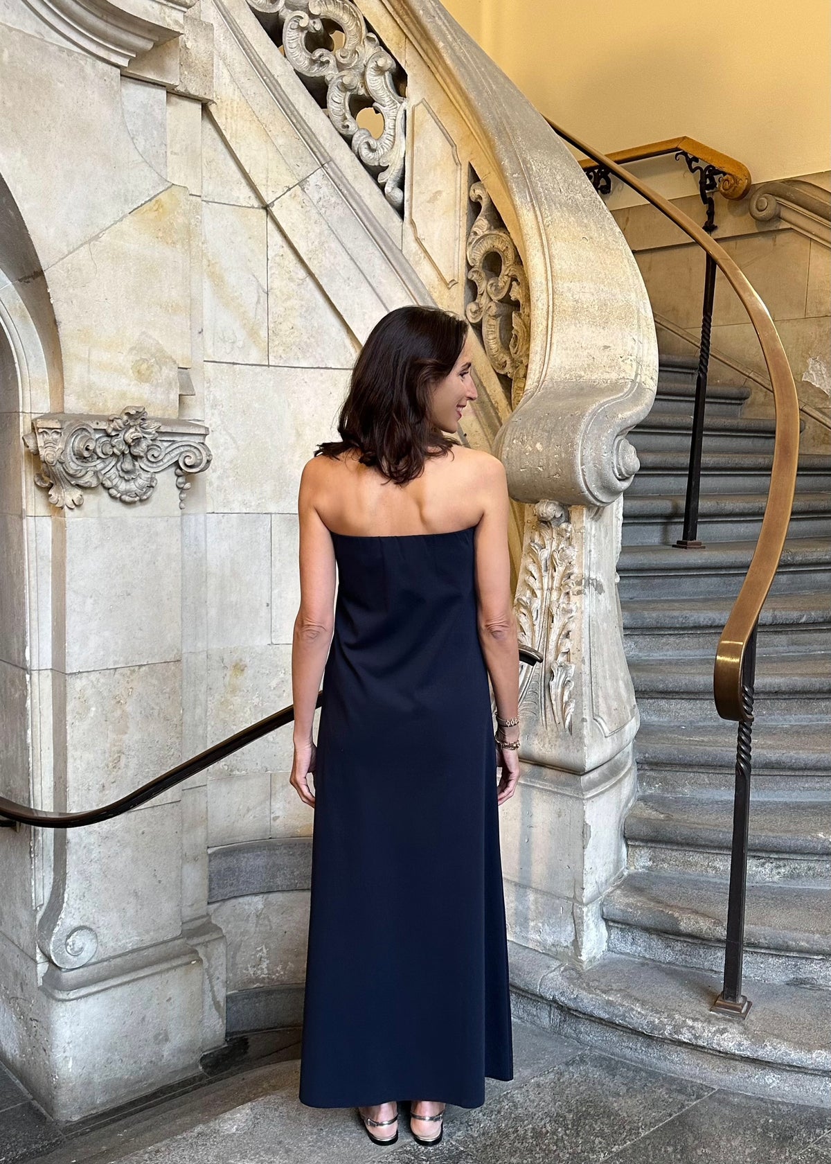 Bandeau-Kleid &#39;Navy&#39;