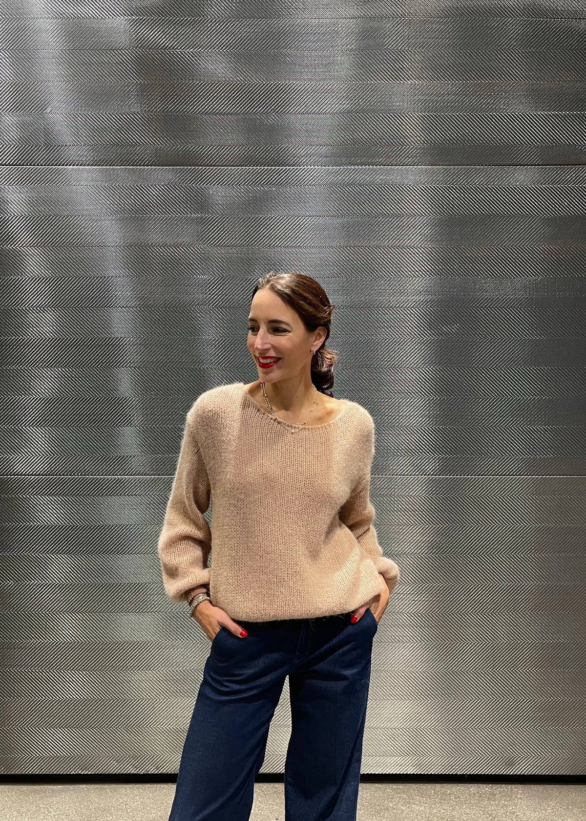 Strickpullover &#39;Nude&#39;