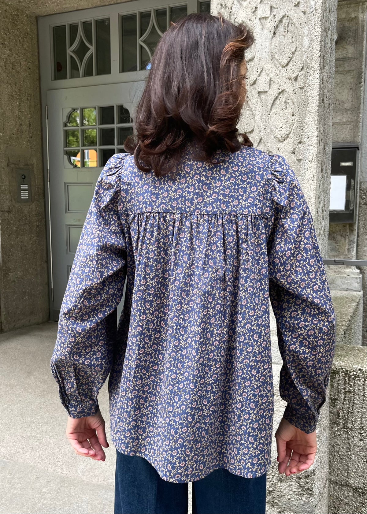 Bluse mit Liberty Print