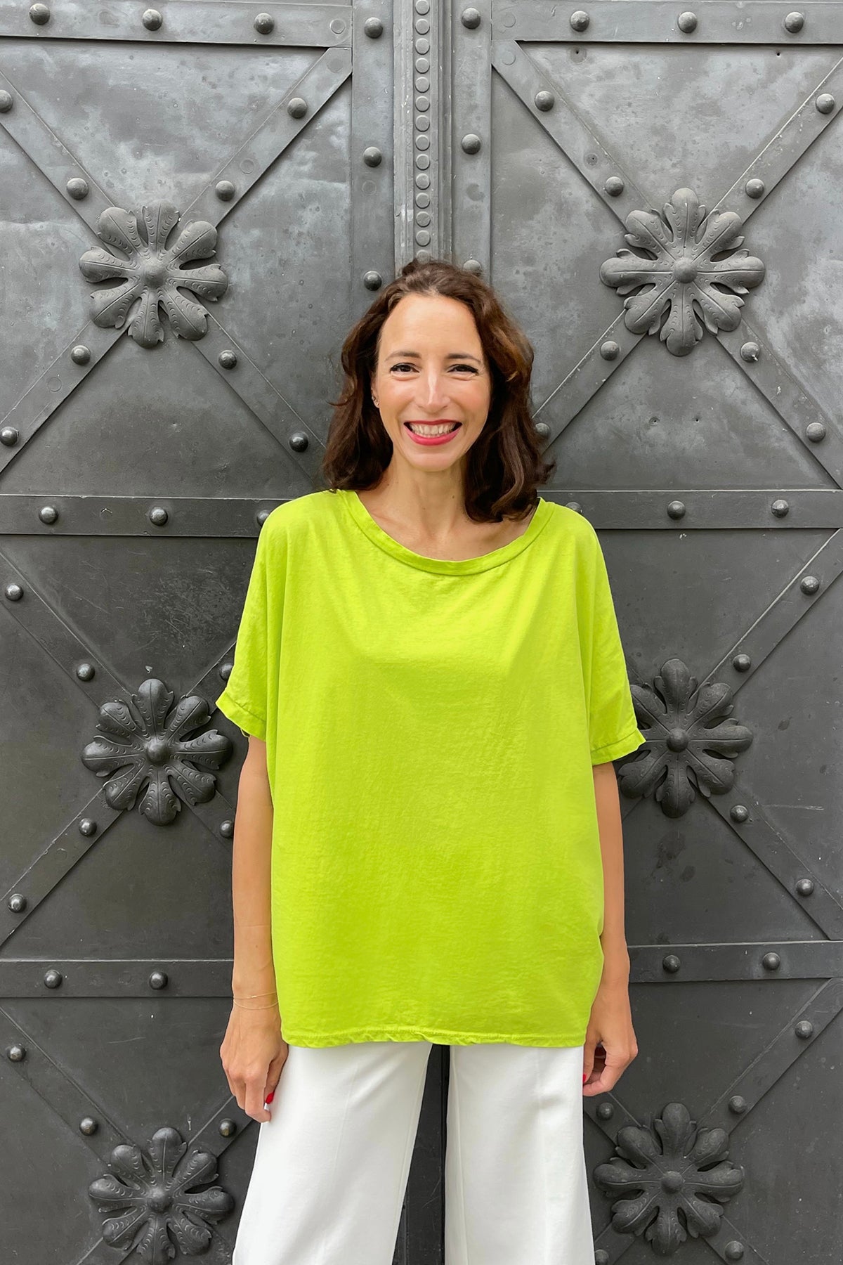 Oversized T-Shirt Limette