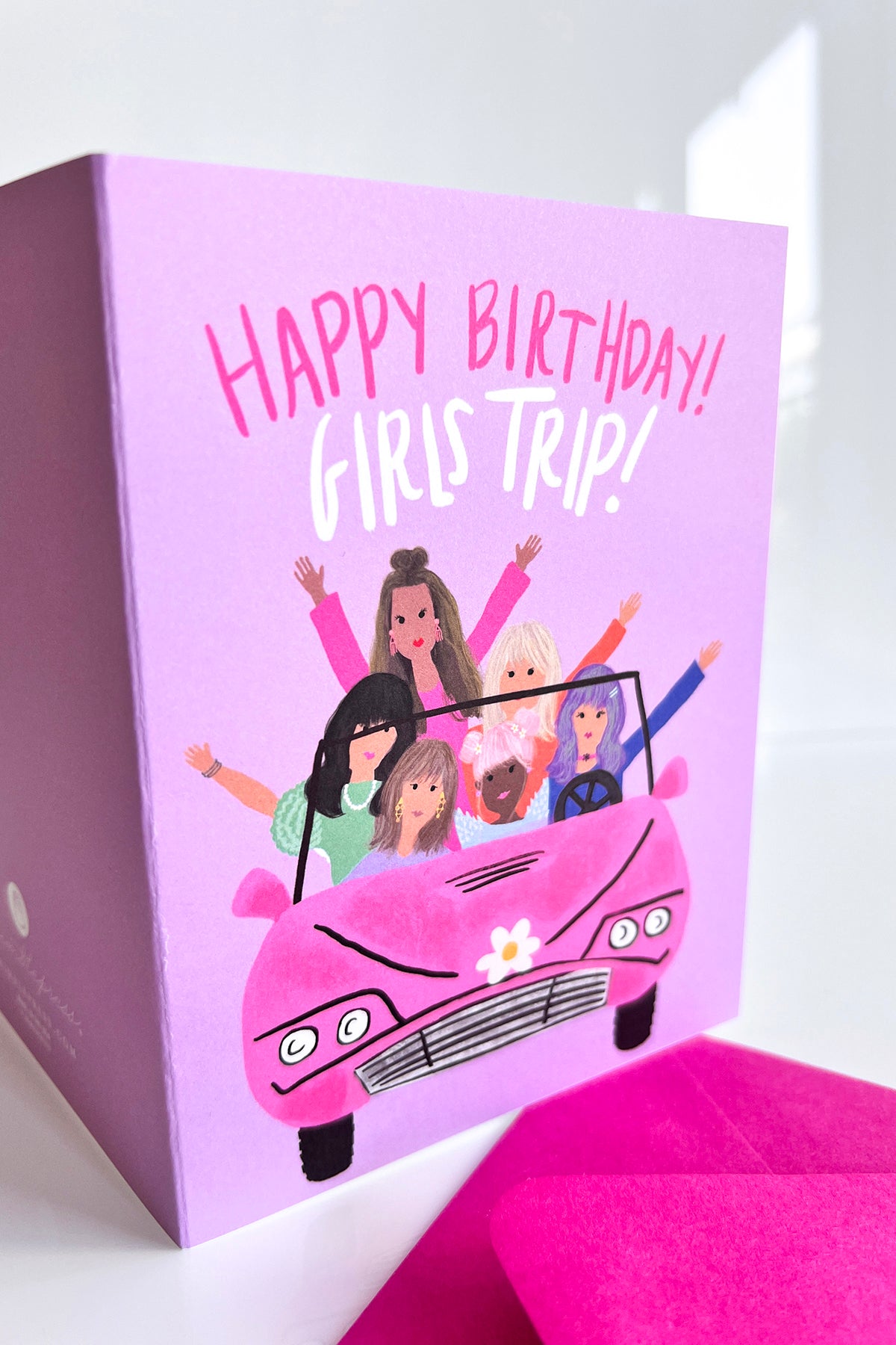 Karte &#39;Happy Birthday Girls Trip&#39;