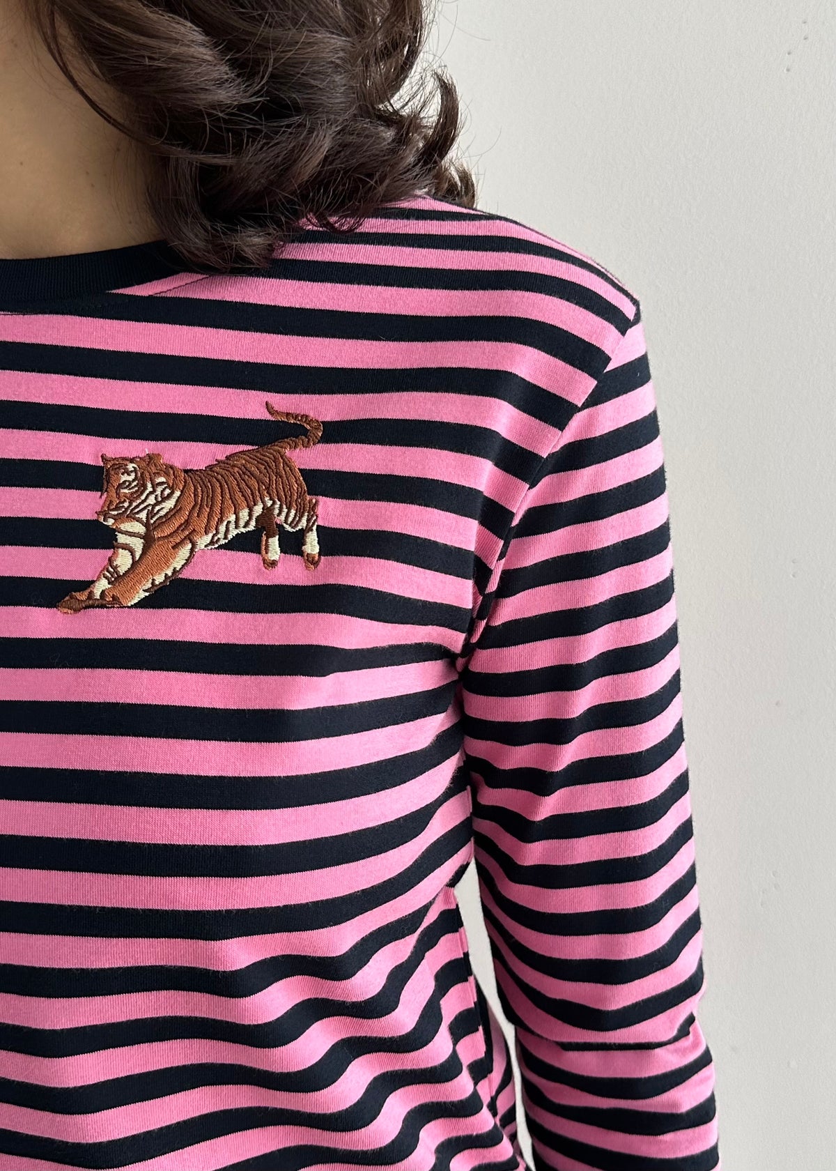 Ringel Longsleeve &#39;Tiger&#39; Pink